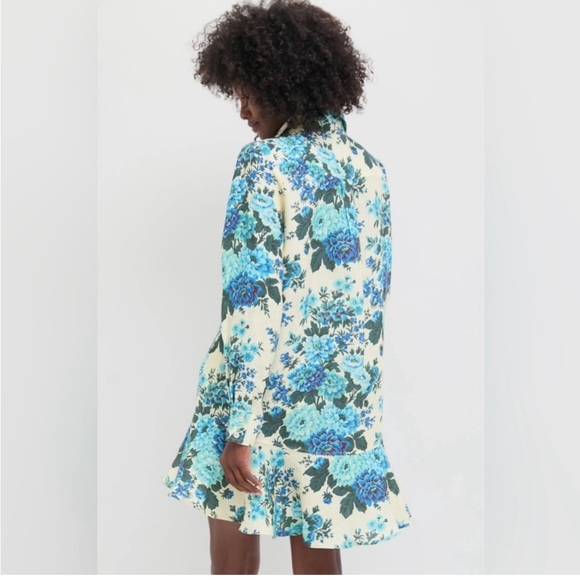 Tuckernuck Wild Zinnia Linen Callahan Shirt Dress - Picture 5 of 5